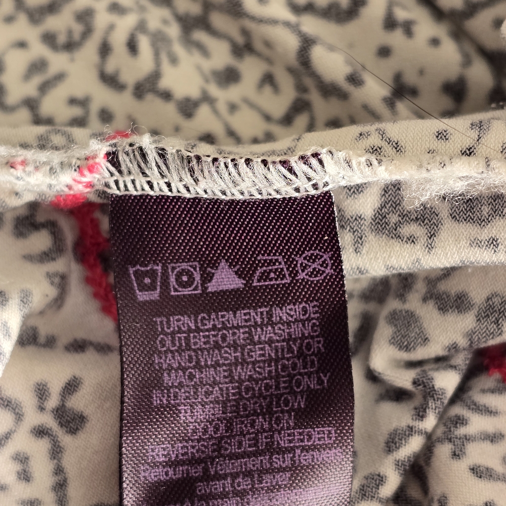 Hale Bob Strapless Maxi Dress Black White Paisley Pink Embroidered Drawstring S - Picture 11 of 14